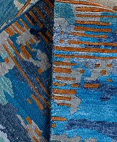 Adorn Hand Woven Rugs Indian Ooak M7174 9'1''x12'3'' Area Rug