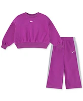 Nike Toddler Girls Shine Crewneck Top & Pants, 2 Piece Set