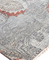 Adorn Hand Woven Rugs Indian Ooak M6667 7'10''x9'10'' Area Rug