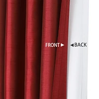 GoodGram 2 Pack Double Layered 100% Blackout Window Curtains - 50 in. W x in. L