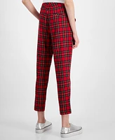 Tommy Hilfiger Women's Hampton Tartan Plaid Trousers