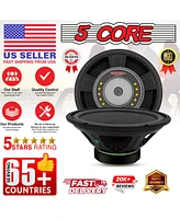 5 Core 10 Inch Subwoofer Speaker 750W Peak 4 Ohm Replacement Car Bass Sub Woofer w 23 Oz Magnet Wf 10120 4OHM