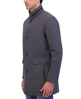 Kenneth Cole Men's Soft-Shell Stand-Collar Rain Jacket