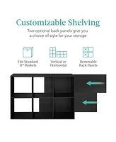 Best Choice Products -Cube Bookshelf, 11in Display Storage System