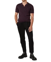 Frank And Oak Men's Regular-Fit Sweater-Knit Merino Wool Polo Shirt