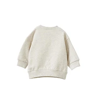 Cotton On Baby Boys Annabelle Drop Shoulder Ruffle Sweater