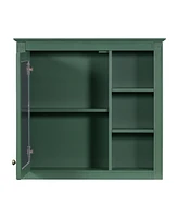 Slickblue Wall-Mounted Medicine Cabinet Stylish and Practical Bathroom Storage Solution