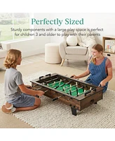 Best Choice Products 40in Tabletop Foosball Table, Arcade Table Soccer for Home, Game Room w/ 2 Balls