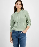 Hippie Rose Juniors' Knit Hoodie