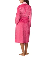 Cuddl Duds Women's Shawl-Collar Long Wrap Robe