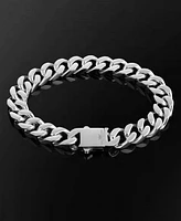 Rhona Sutton Stainless Steel Miami Cuban 7" Chain Bracelet