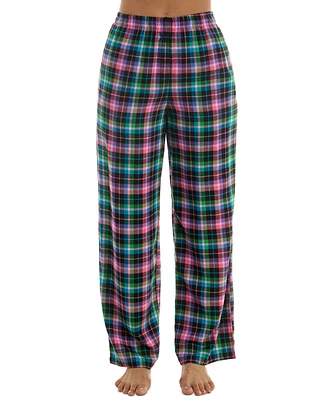 Roudelain Women's Printed Flannel Pajama Pants