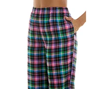 Roudelain Women's Printed Flannel Pajama Pants