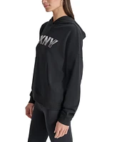 Dkny Sport Women's Sequin Pullover Fleece Hoodie
