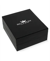 Rhona Sutton Silver Stainless Steel 5MM Figaro Chain Necklace