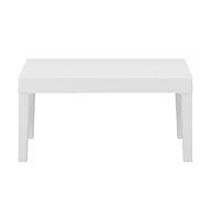 vidaXL Patio Lounge Table Plastic