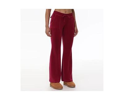 Juicy Couture Women's Heritage Cotton Velour Track Pants