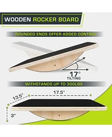 ProsourceFit Wooden Rocker Board