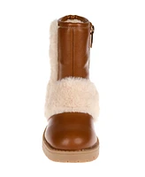 Vince Camuto Little and Big Girls Long Pile Fur Boot