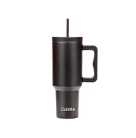 Cubitt Insulated Stainless Steel 40 oz Tumbler with Handle and Straw Lid, Cupholder friendly