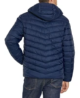 Izod Men's Hooded Puffer Jacket