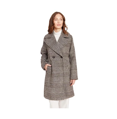 Frye Women's Whitney Classic Herringbone Coat