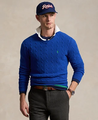 Polo Ralph Lauren Men's Wool-Cashmere Cable-Knit Sweater