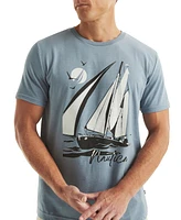 Nautica Men's Classic-Fit Sailboat Graphic T-Shirt