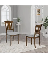 Set of 4 Wooden Dining Chairs for Stylish and Durable Seating