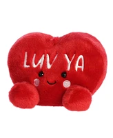 Aurora Mini Luv Ya Candy Heart Palm Pals Adorable Plush Toy Red 5"