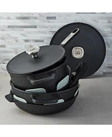 BergHOFF Leo Phantom Nonstick Ceramic 10" Stockpot 5.8qt., Recycled