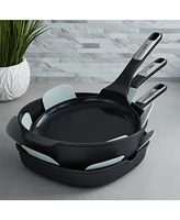 BergHOFF Leo Phantom 3pc Nonstick Ceramic Specialty Cookware Set, Recycled