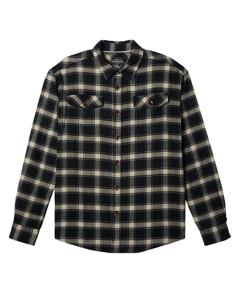 Quiksilver Waterman Men's Sundowner Flannel Long Sleeve Shirt