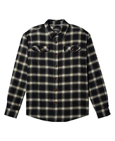 Quiksilver Waterman Men's Sundowner Flannel Long Sleeve Shirt