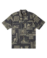 Quiksilver Waterman Men's Bill Fish Short Sleeve Shirt