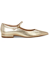 Vince Camuto Women's Eloise Pointed-Toe Mary-Jane Flats