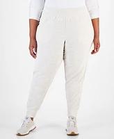 Id Ideology Plus Ottoman Jogger Pants, Created for Macy's