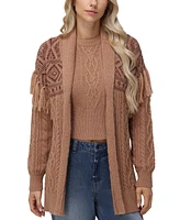 Frye Women's Southwestern Cable Knit Cardigan