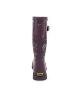 Western Chief Womens Floral Paisley Tall Rain Boot