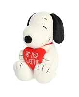 Aurora Medium Snoopy Be My Sweetie Peanuts Timeless Plush Toy White 11"