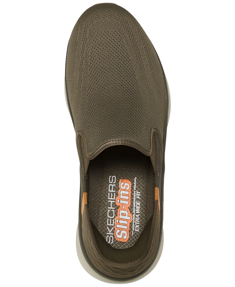 Skechers Men's Slip-ins Rf: D'Lux Walker - Orford Slip-on Wide-Width Walking Sneakers from Finish Line