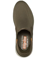 Skechers Men's Slip-ins Rf: D'Lux Walker - Orford Slip-on Wide-Width Walking Sneakers from Finish Line