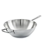 BergHOFF DiNA Helix Recycled 18/10 Stainless Steel 12" Wok 5.6qt.