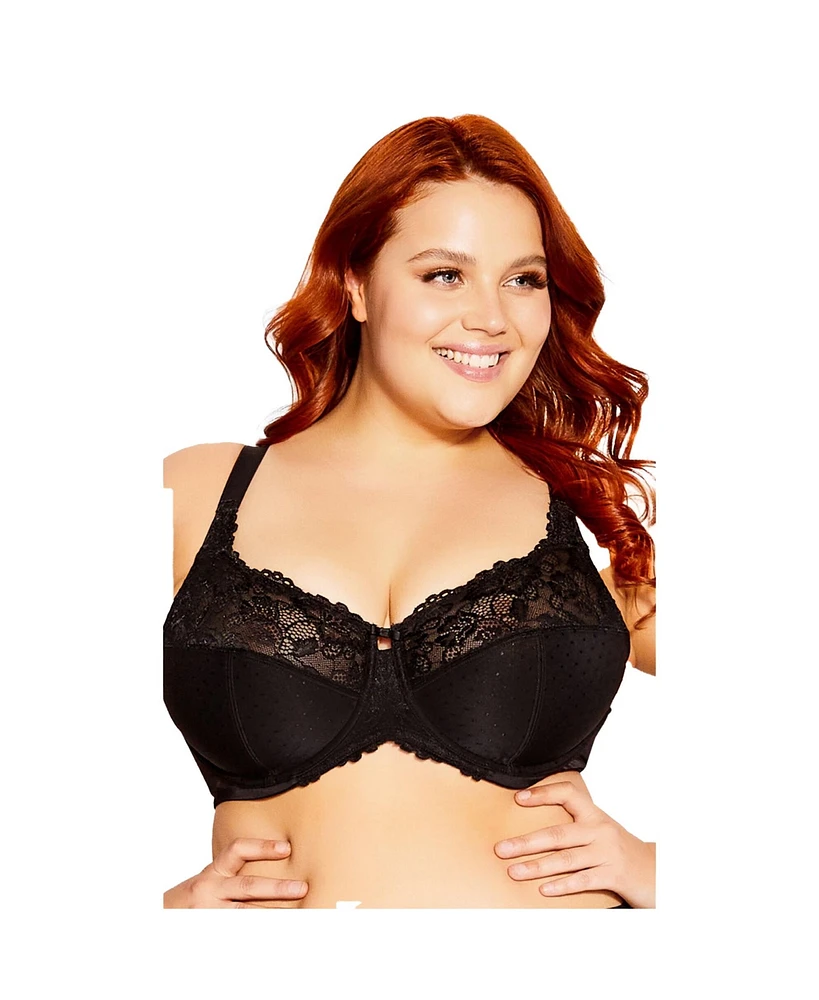 Avenue Women's Lace Underwire Bra