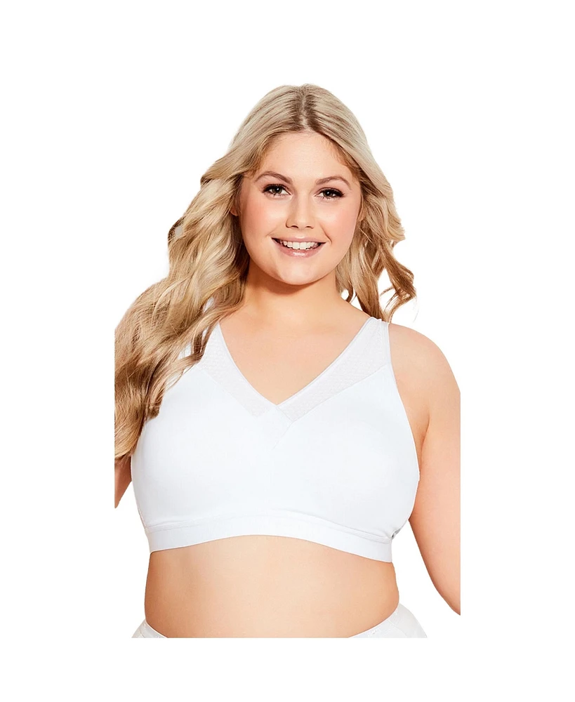 Avenue Plus Size Cooling Wire Free Bra
