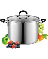 Cook N Home 12 Quart Stainless Steel Professional Stockpot Sauce Pot Induction Pot With Lid