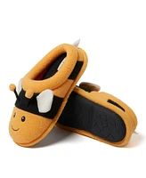 Dearfoams Boys Peyton Animal Slip-On Clog House Slipper