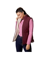 Free Country Women's Cascade Canvas Reversible Vest