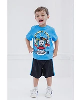 Thomas & Friends Little Boys Tank Engine Graphic T-Shirt and Shorts Outfit Set to