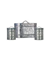 Amici Home Rustic Kitchen Metal Coffee Canister